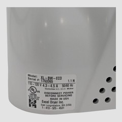 XLERATOReco XL-BW-ECO 1.1N High Speed Commercial Hand Dryer (Untested)