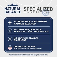 Natural Balance Specialized Nutrition Dry Dog Food Salmon And Oatmeal For Dogs