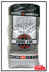 Fine Grade #00 Steel Wool (12-Pad)