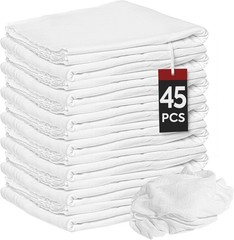 Nabob Wipers New Lint Free Cloth (45 Pack) – 100% Cotton Cleaning Rags Exact …