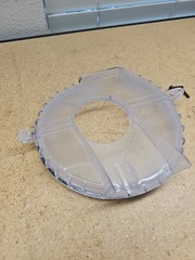 Sanitaire Heavy Duty Commercial Vacuum SC888N Clear Motor Cover REPLACEMENT Part