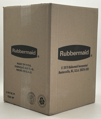 (6 PK) NEW Rubbermaid Commercial 15 Qt 14.2″ L Roughneck Blue Bucket Pour Spout
