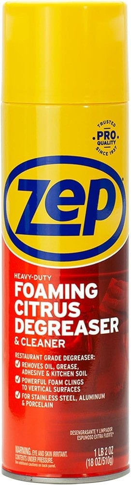 ZEP ZUHFD18 Foam Degreaser, 18 oz 18 Ounce (Pack of 1)