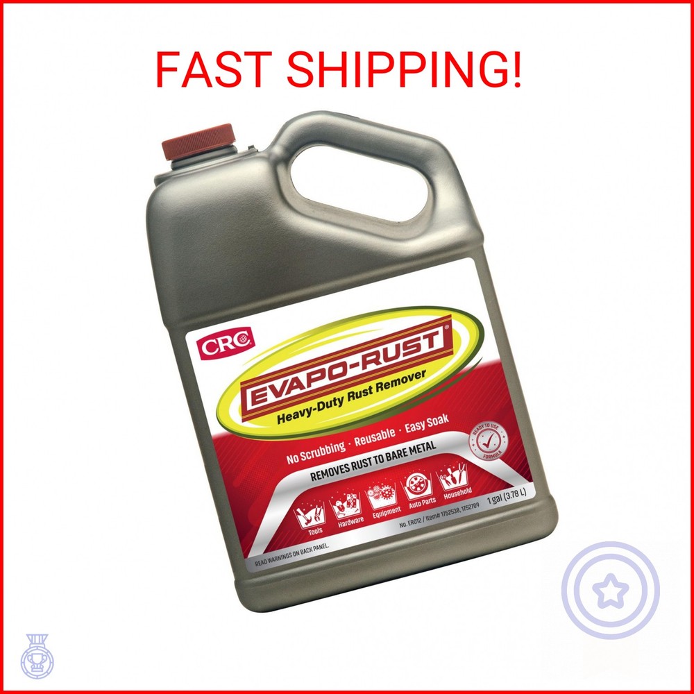 Evapo-Rust ER012 Heavy Duty – 128 oz., Rust Remover for Auto Parts, Hardware, An