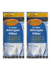 (4) Hoover WindTunnel Non Self Propelled 3 Layer Final Vacuum Filter, Bagless…