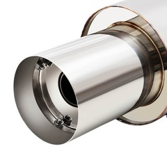 DNA MOTORING CBE-HC923 Cat Back Exhaust System [Compatible with 92-95 Honda C…