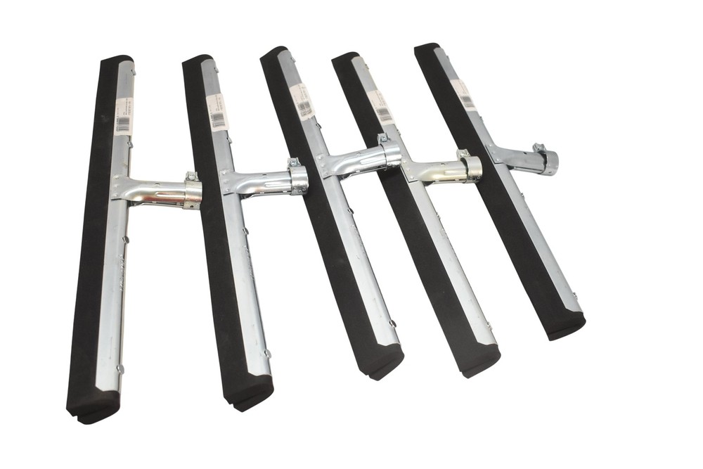 5 Pack New Commercial Straight Floor Squeegee 18″ Dual Moss Squeegees FG9C2600