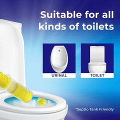 Infiniti Clean Toilet Gel Stamp, 5 Pack (Total 1.9 Fl Oz (Pack of 1), Yellow