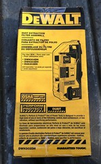 DeWalt Heavy-Duty OSHA Compliant Dust Box Assembly DWH302DH