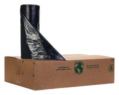 Noramco T-Series 55 gal Trash Can Liners Twist Tie 100 pk (Pack of 3)