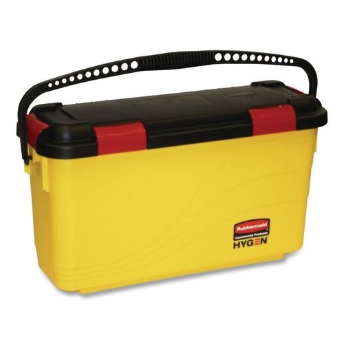 Rubbermaid Commercial HYGEN Charging Bucket, 6.8 gal, Yellow