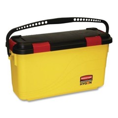 Rubbermaid Commercial HYGEN Charging Bucket, 6.8 gal, Yellow