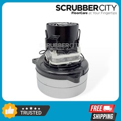 24V 2 ST Vacuum Motor Fits OEM# 605357 5200, Speed Srcub 2001, WB-20, BA-2000,FS