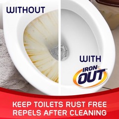 IronOut No Scent Toilet Bowl Cleaner 2.1 oz Powder