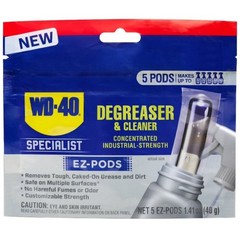 WD-40 Specialist Degreaser EZ Pods 2 Packs 5 Count Each Industrial Strength