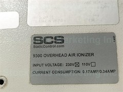 Desco SCS 9300 OverHead Air Ionizer 230V 30 Days Warranty Fast Shipping!!!