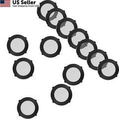 Tatuo 35 Pack Garden Hose Washers Rubber Seals, Self Locking Black