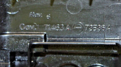 Sanitaire SC5845 switch cover with screws , p/n 71463A , 73536A