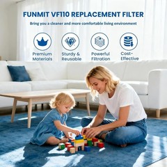 4 Pack Replacement Filter for Black & Decker Vacuum CHV1410L VF110