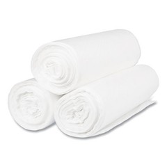 Inteplast Group Can Liners, 60 gal, 22 mic, 38×60″, 25 Bags/Roll, 6 Rolls/Carton