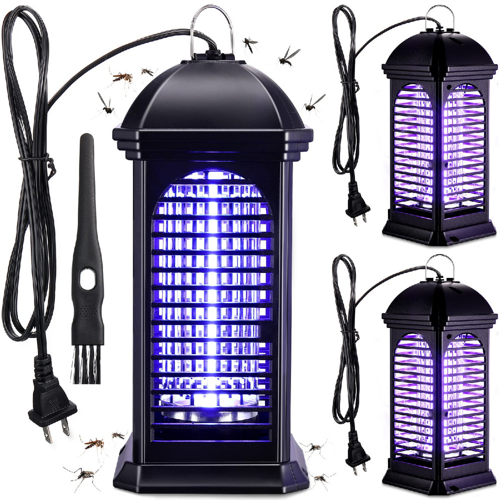 Qualirey 3 Pieces Electric Mosquito Zappers Bug Zapper Light 11 W Plug In