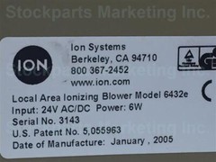 ION 6432E Local Area Ionizing Blower 30 Days Warranty Expedited Shipping