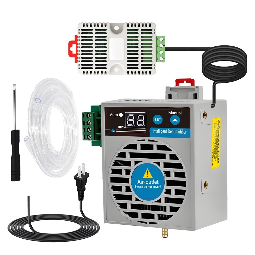 Auto Small Dehumidifier for Grow Tent/Electric Box/Storage Cabinet/Closet/Saf…