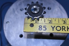 Used Nilfisk Advance Whirlamatic VS 20 / 20UHSB Drive Motor w/ gear # 172-3129
