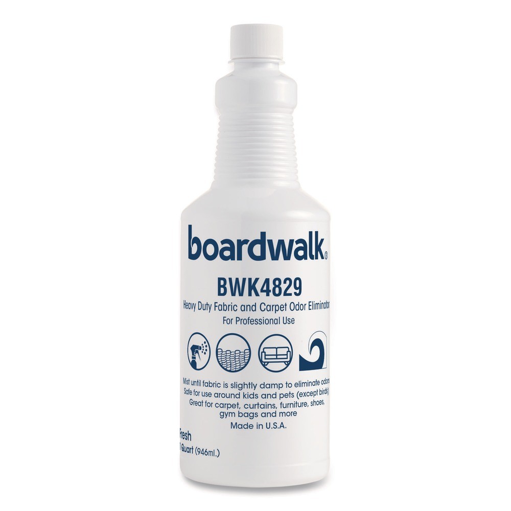 Boardwalk 4829 32 oz Bottle Fabric and Carpet Deodorizer – Fresh Scent 6/CT New
