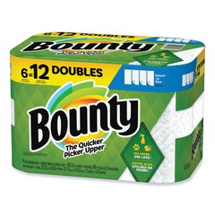 Bounty 15703 Select-a-Size 6″ x 11″ Kitchen Roll Paper Towels – White (6/CT) New