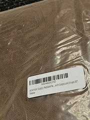 American Supply Replacement Housekeeping Cart Bag Grommets & Front Zipper 30″