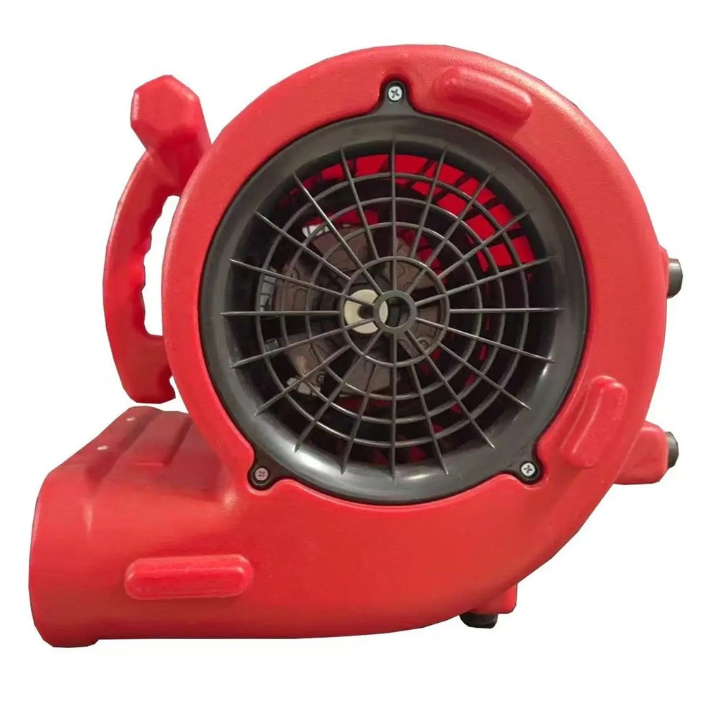 1/3HP Air Mover 2000CFM Blower 2-Speed Commercial Floor Fan 3-Angle Carpet Dryer