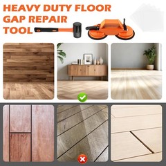 Floor Gap Fixer Tool, Plank Repair Kit, Dual Suction Cup Fix…