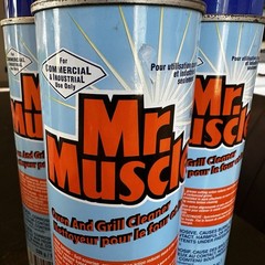 (3) MR MUSCLE Foaming Oven & Grill Cleaner Heavy Duty SC Johnson Professional