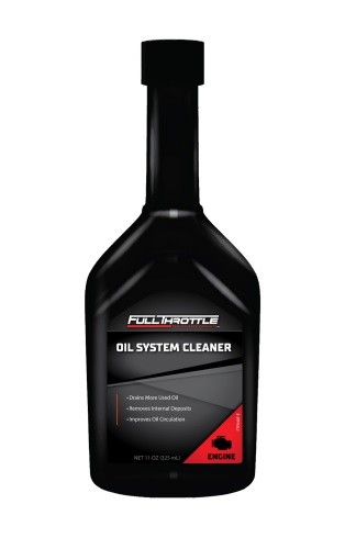 Full Throttle FTPO40 Full Throttle Oil System Cleaner, 11 OZ Bt. – 1EA