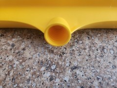 SPARTA 4156704 18in Double Foam Floor Squeegee Yellow 36 total (6 -6 Packs) NEW
