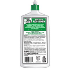 Quick Shine 77777-5 Ultra Gloss Multi-Surface Floor Finish 27 oz. (Pack of 6)