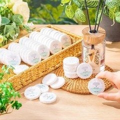 1000 Pcs Mini Soap Bars 0.4 oz Small Round Coin Size Hotel Soap