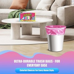 T.Foring 150 Count 4 Gallon Small Trash Bags – Colored Bathroom Garbage Bags