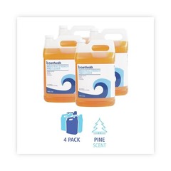 Boardwalk 4734 1 Gallon Industrial Strength Cleaner – Pine Scent (4/Carton) New