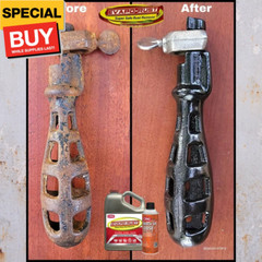 ER012 Super Safe – 128 Oz., Non Toxic Rust Remover for Auto Parts, Hardware, Ant