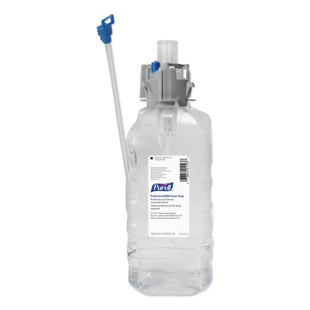 PURELL 856504EA 1500 ml Mild Foam Soap for Cx, Cxi, Cxt Dispensers New