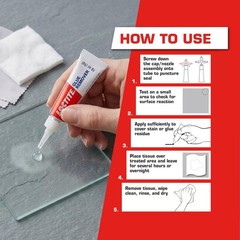 Loctite Glue Remover, Clear, 0.18 fl oz Tube, 2 per Clear
