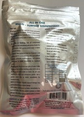 Biotab7 disinfectant odor remover- 100 gram pouch
