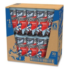 Scott 75130 9.4″ x 11″ 1-Ply Standard Shop Towels – Blue (30/Carton) New