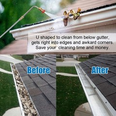 24″ Radiator Cleaning Wand With 25° Fan Nozzles +Pressure Washer Extension Wand
