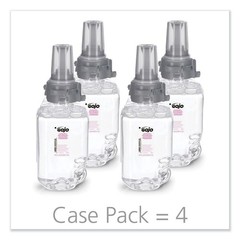 GOJO 871104 700 mL Clear & Mild Foam Handwash Refill – Fragrance-Free (4/CT) New