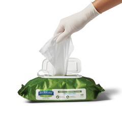 Medline Aloe Touch Hypoallergenic Skin Cleaning Wipes Pack of 48 Durable Wipes