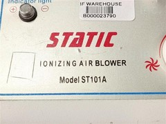 Static ST101A Ionizing Air Blower Fast Shipping 30 Days Warranty!!!