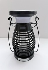 Solar Bug Zapper Mosquito Killer UV Light Camping Lantern USB Rechargeable